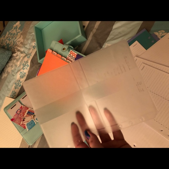 Large Kikki K planner in mint - Picture 5 of 8